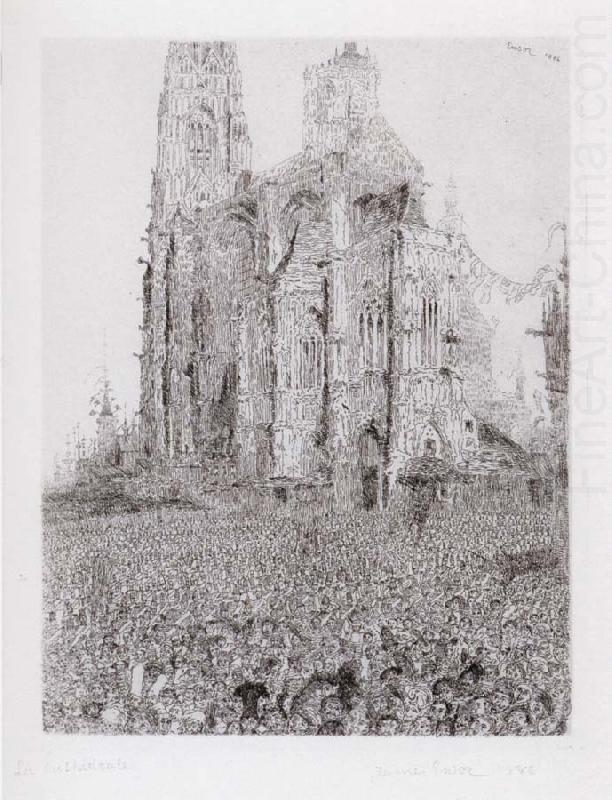 James Ensor The Cathedral china oil painting image